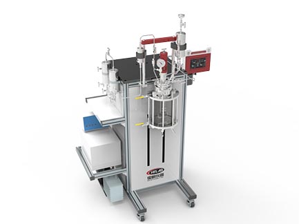 全透明自動升降反應(yīng)釜案例圖